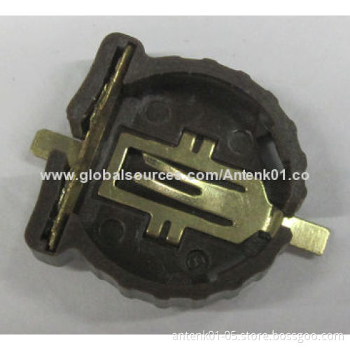 Battery Holder, 1220 SMT Version Type with Gold Plated, Phosphor Copper Material